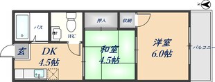 コテージ陽光園の物件間取画像